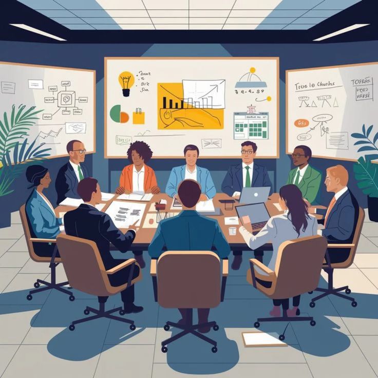 Corporate brand animation